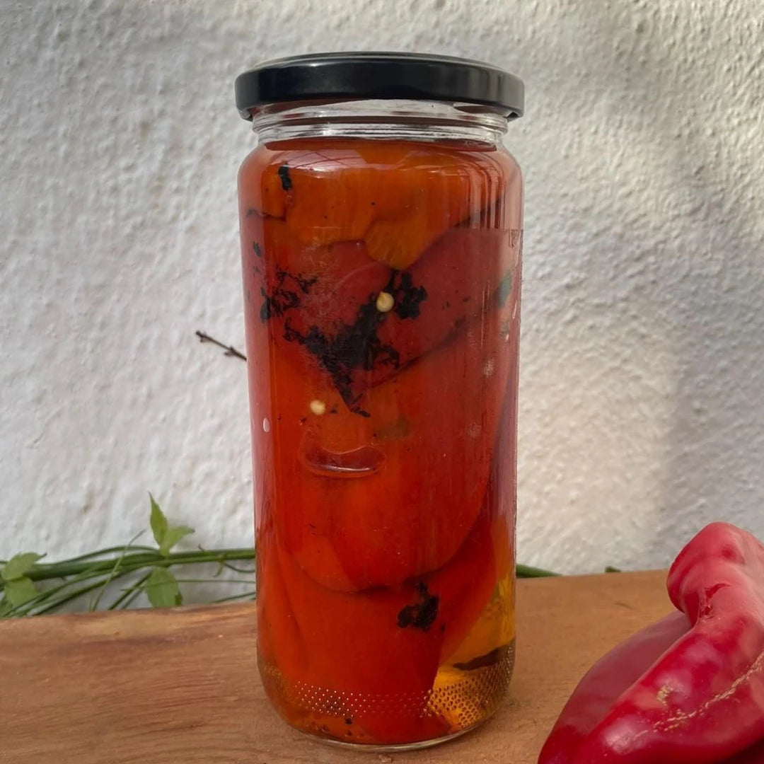 Közlenmiş Biber Konservesi 500gr