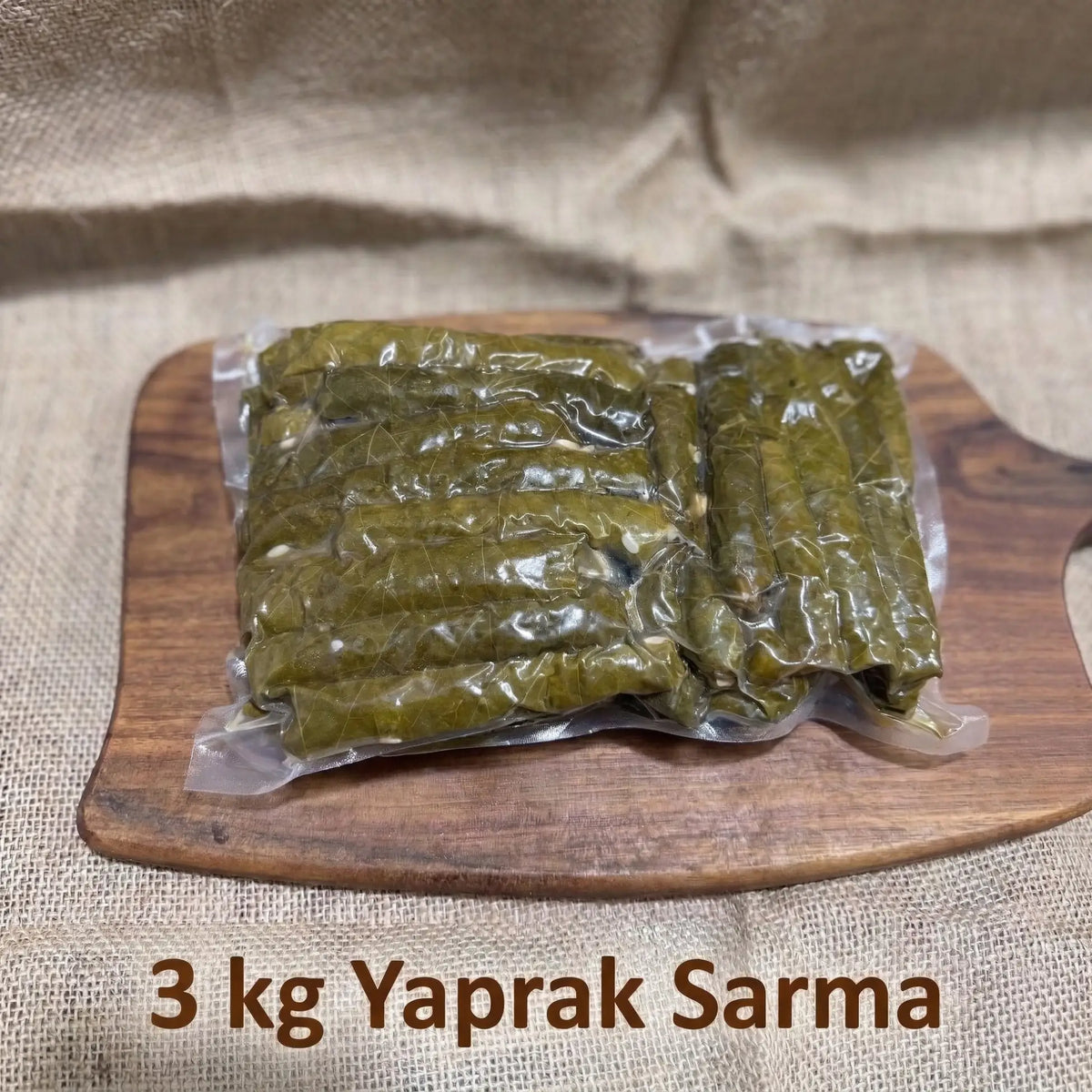 Zeytinyağlı Yaprak Sarma 3 kg (çiğ sarım)