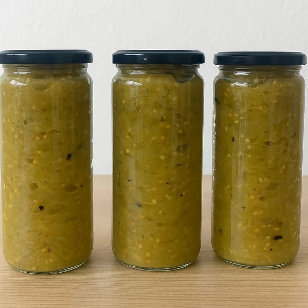 Közlenmiş Patlıcan Konservesi 500gr x 10 adet